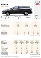 Toyota AVENSIS combi cenik zari 2010 